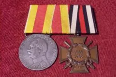 ＧＢイギリス軍/英軍＊夜会服・礼装用ミニチュア８連＆７連勲章セット（実物） GBイギリス軍/英軍＊夜会服・礼装用ミニチュア8連＆7連勲章セット