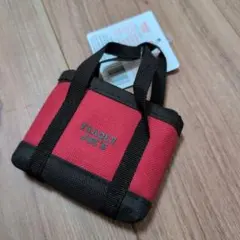 TRADER JOE'S マイクロトートバッグ レッド　エコバッグ入り