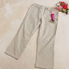 【UNIQLOユニクロ】2way ストレッチ クロップド パンツ ベージュ Ｓ