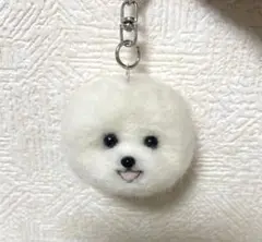 ビジョンフリーゼ　ストラップ　ハンドメイド　羊毛フェルト