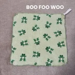 ブーフーウー　ループ付きタオルハンカチ