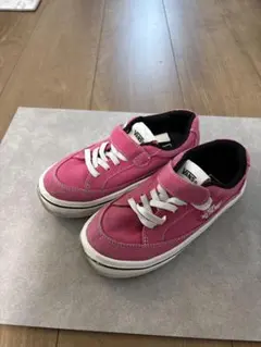 Vans ピンク スニーカー　18cm