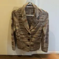 MISSONI マルチカラー ニットジャケット　ミッソーニのサムネイル