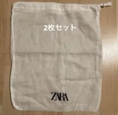 ZARA 巾着袋　2枚セット