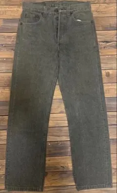 LEVI’S 501 USA製 90s W28 先染めグリーン