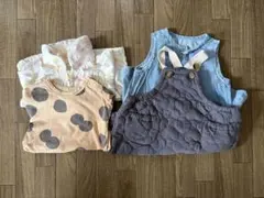 【美品】BREEZE クーラクール　ノーブランド　ベビー服　70-80cm 4着のサムネイル