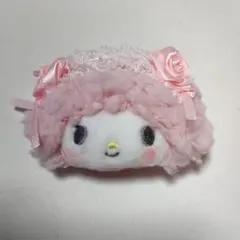 マイスウィートピアノ サンリオ ホワイトフリルデザイン シークレットヘアクリップ