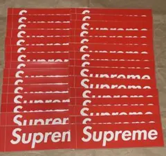 OPP袋入り Supreme シュプリーム ボックスロゴ ステッカー 30枚のサムネイル