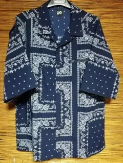 GUアンダーカバー ネイビー シャツ