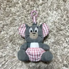 トムとジェリー　タフィーぬいぐるみキーホルダー