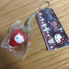 激レアハローキティ♡なめこ栽培ラバーキーホルダー白ウサギなめこ なめこ×ハローキティ ラバーキーホルダー｜なめこぱらだいす