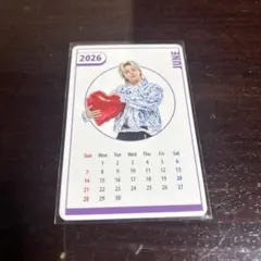 トレジャーtreasureヒョンソクトレカとぅめカードカレンダー