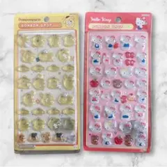 ポムポムプリン・ハローキティ ボンボンドロップシール