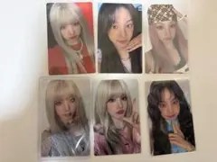 (G)I-DLE ウギ YUQI Qrsessed クラセスト 6枚セット