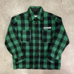 SUBCULTURE BUFFALO CHECK JACKET GREEN - メルカリ