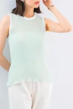 CaRouseLamBRa/ケラウズランブラ　タンクトップ新品　グリーン