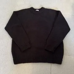 COMOLI/ハンドクルーネックニット