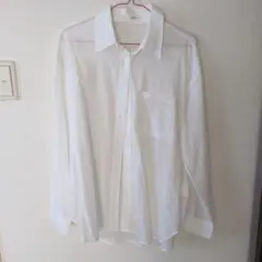 【URBAN RESEARCH】コットンリネンビッグシャツ　レディース