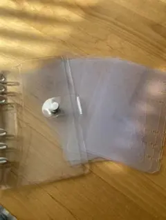 【新品】シール帳　A6 バインダー&台紙10枚