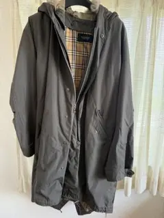 BURBERRY BLACK LABEL グレー トレンチコート