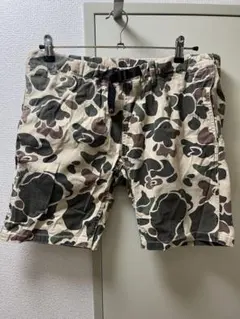 ROKXカモフラージュショートパンツMデザート迷彩カモフラ綿100%未使用 