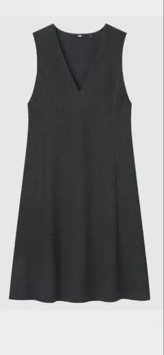 ブラッシュドジャージージャンパースカート Lサイズ