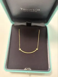 【みみ様専用】Tiffany & Co. Tスマイル ペンダント スモール　ygのサムネイル