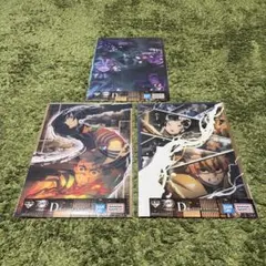 鬼滅の刃 一番くじ～姉の仇～ D賞 クリアポスター 3種セット