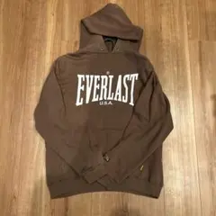 EVERLAST パーカー ブラウン