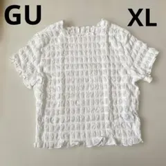 GU シャーリングT半袖シャツ XL