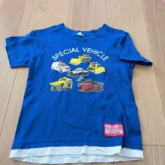Blue Mart キッズ Tシャツ 130cm 働く車
