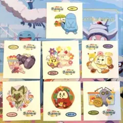 ポケモンパン デコキャラシール 第210弾 7枚セット