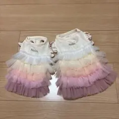 サーカスサーカス 犬服 フリルドレス XXS・XS 2点セット