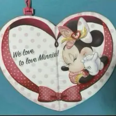 ディズニー　ミニー　ポータブルクッション