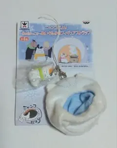 夏目友人帳 ニャンコだより 雪の日ほっこり ぬいぐるみ付フィギュアストラップ