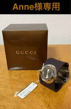 GUCCI 腕時計 ブラウン箱付き 2025年最新】GUCCI 文字盤カラー：ブラウン 腕時計(クォーツ)の人気