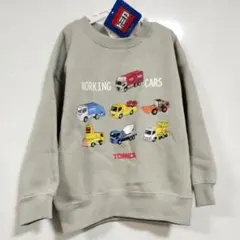 TOMICA ワーキングカー トレーナー 110 裏起毛