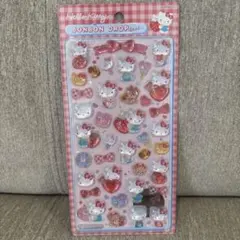 【正規品】ハローキティ ボンボンドロップシール サンリオ第2弾 赤キティ