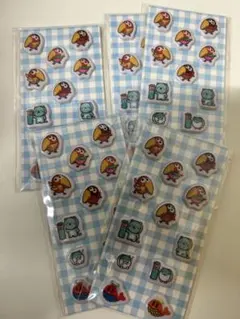 森永製菓 キョロちゃん ぷっくりシール 5枚 ローソン