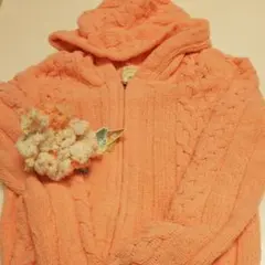 『Mサイズ』ジェラートピケ・パーカー&シュシュ