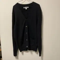 （訳あり）メンズ黒カーデガン
