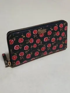 kate spade ローレルウェイ ネダ ラウンドファスナー長財布 バラ