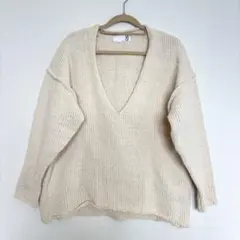 LAKOLE ラコレ アイボリーニットMサイズ