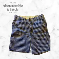 00s アバクロ チェック ハーフパンツ XL y2k 春 夏