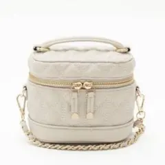 RANDA キルティング2WAYミニバニティバッグ