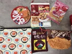 お菓子系ポーチセット