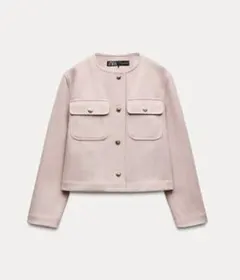 ZARA マルチポケットジャケット - メルカリ