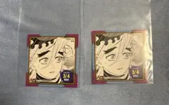 鬼滅の刃 ジャンプショップ 365日ステッカー 童磨 2点セット