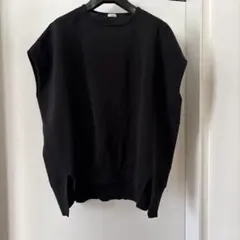 ☆イエナ☆オーバーサイズニットトップス 黒☆