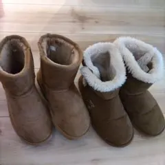 ブラウン スエード ムートンブーツ まとめ売り